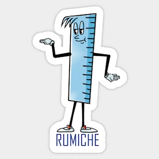 Rumiche - Lapizlandia Sticker